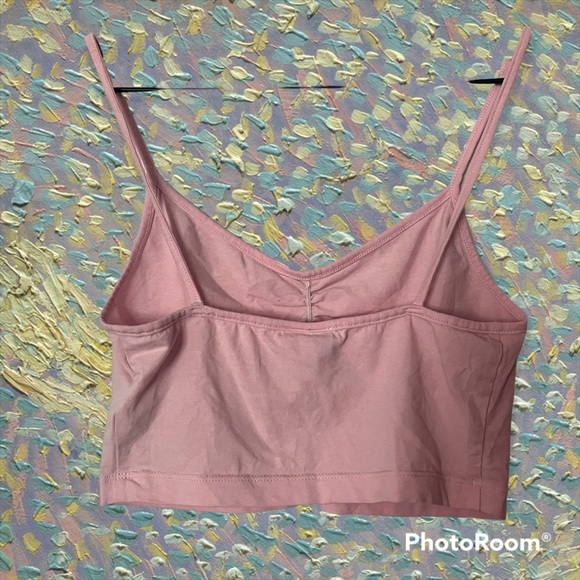 BDG balletcore scrunched tank top cropped camisole - Picture 2 of 3